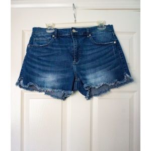 Pistola Sonya Tulip Hem Fray Shorts